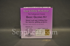 Basic Gilding Kit: Includes Imitation Gold and Water Based Size @ seppleaf.com @ seppleaf.com