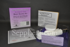 Basic Gilding Kit: Includes Aluminum Leaf and Water Based Size @ seppleaf.com @ seppleaf.com