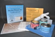 Gilding Project Kit: Includes Copper Leaf and Red Primer @ seppleaf.com @ seppleaf.com