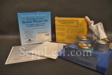 Gilding Project Kit: Includes Aluminum Leaf and Gray Primer @ seppleaf.com @ seppleaf.com