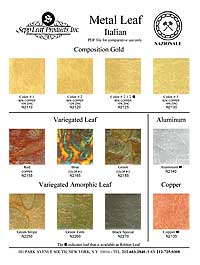 Nazionale Color Chart