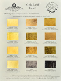 Dauvet Color Chart