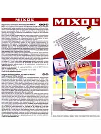 Mixol Color Chart