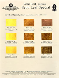 Khuny German Color Chart