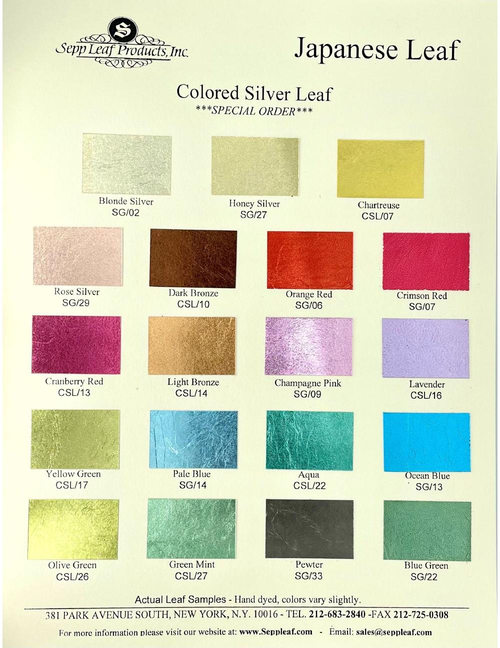 Japanese Color Silver