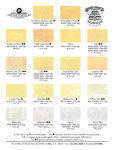 Color Chart, Giusto Manetti Gold Leaf @ seppleaf.com @ seppleaf.com